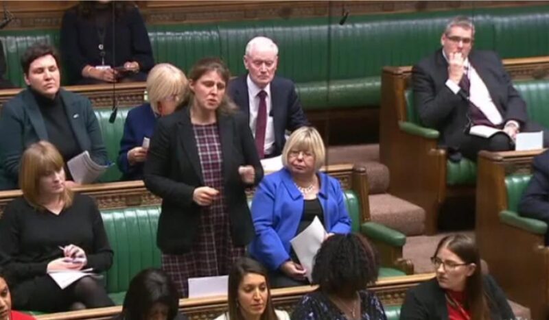 Rachael Maskell speaking in the Commons Chamber