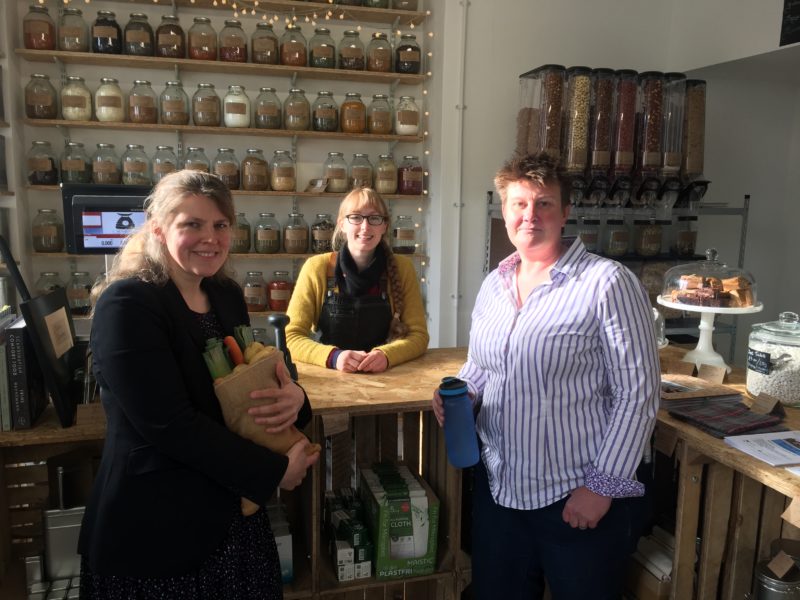 Rachael Maskell, MP for York Central is pledging to give up single use plastics for Lent