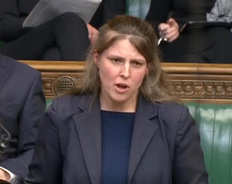 Rachael Maskell MP in Parliament