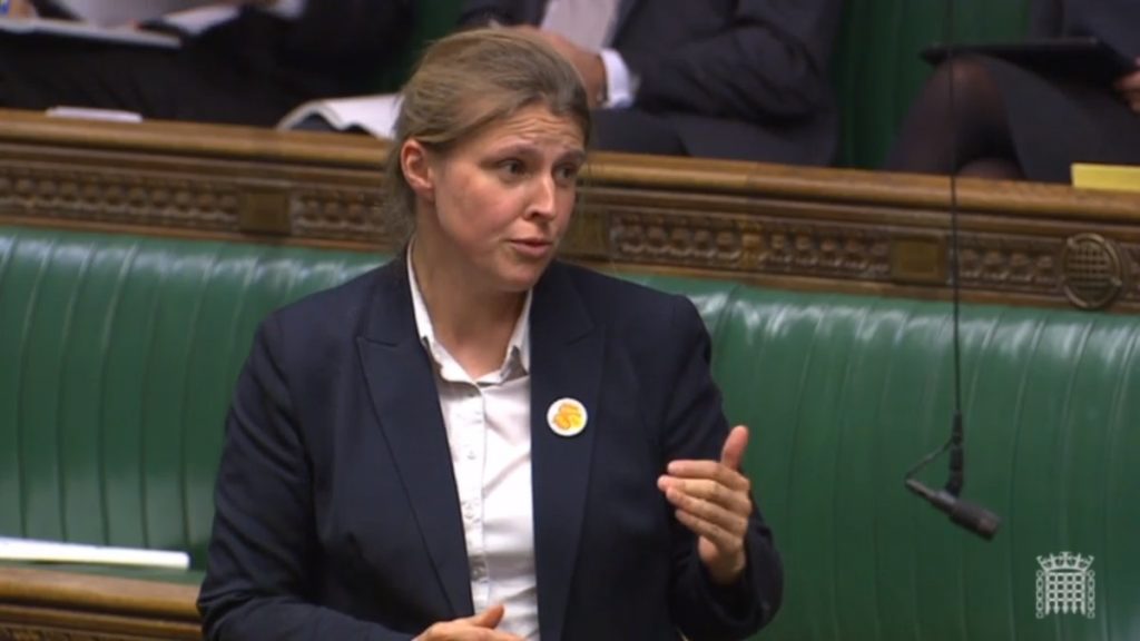 Rachael Maskell MP in Parliament
