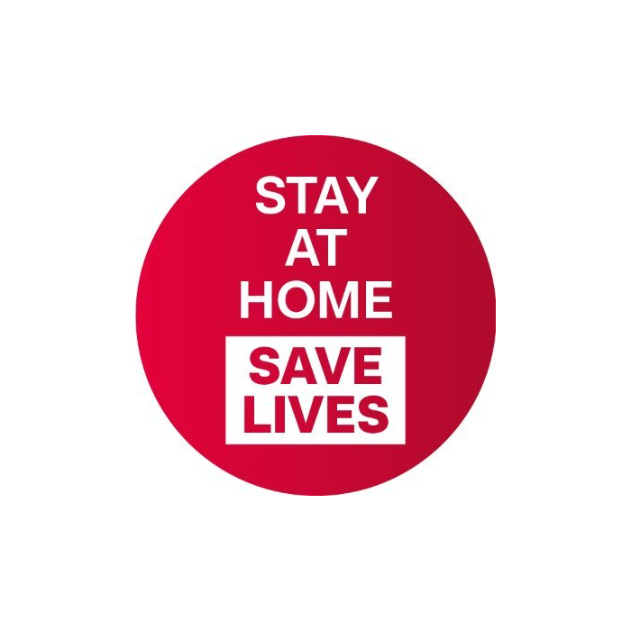 Stay at home, save lives