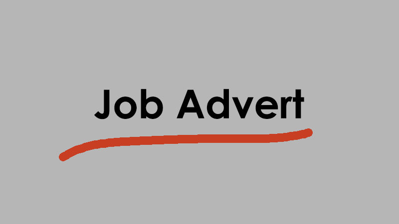 Job Advert - Summer Intern 