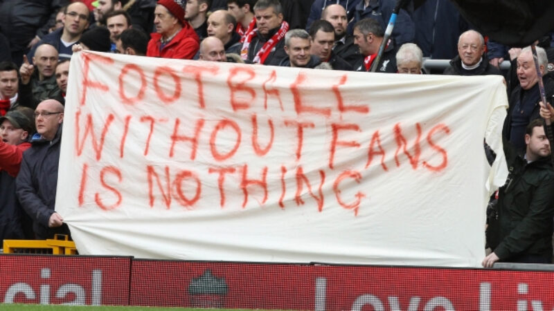 Football is nothing without fans