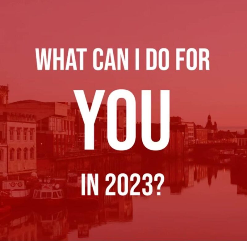 What can I do for you in 2023?