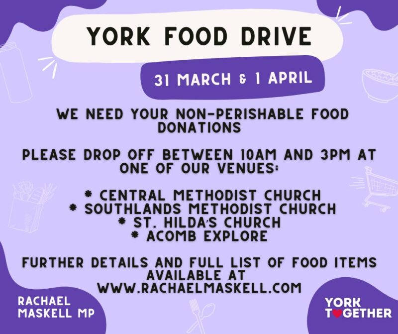York Food Drive